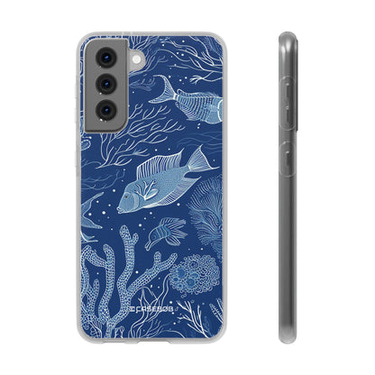 Abyssal Elegance | Flexible Phone Case for Samsung Galaxy