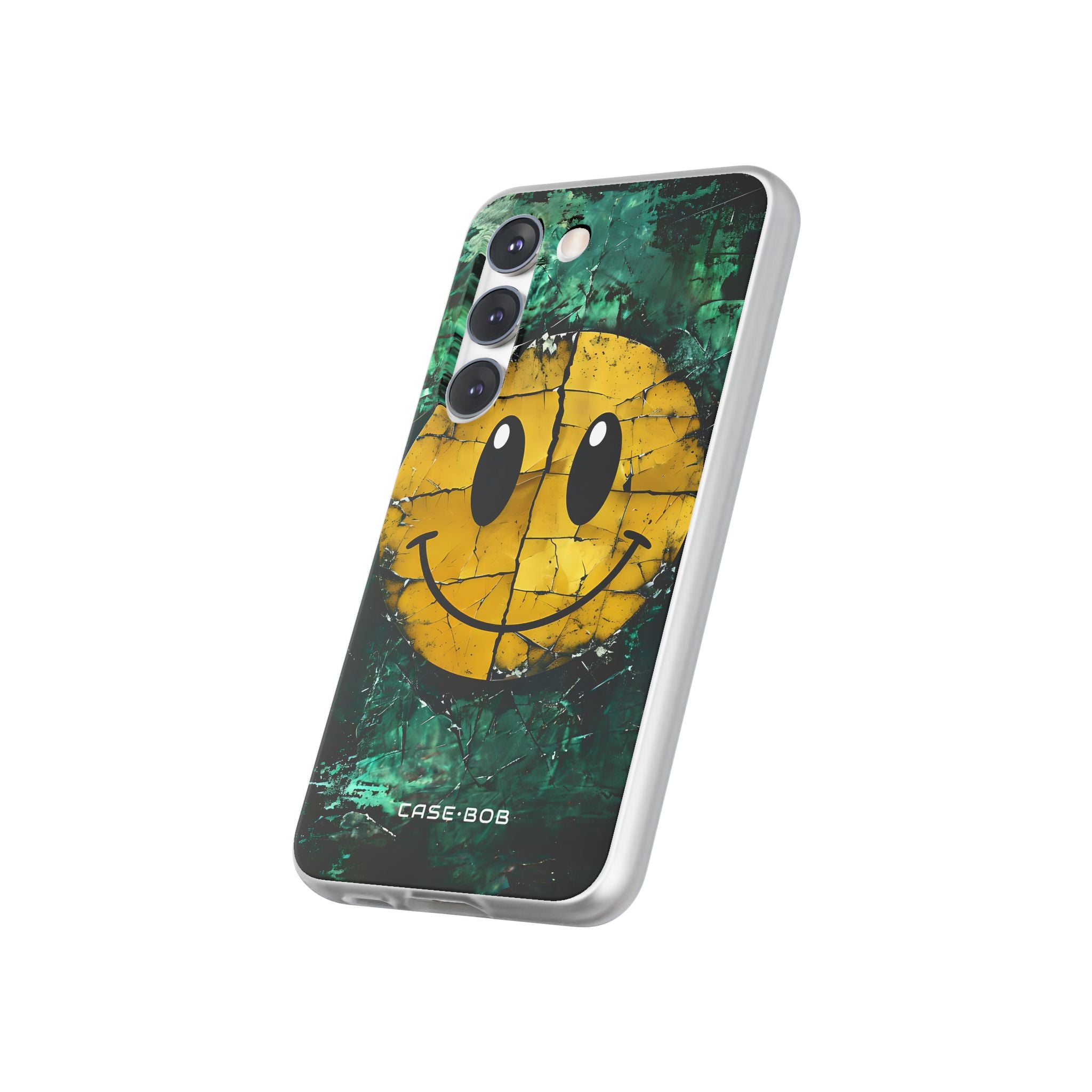 Cracked Smiley Samsung S23 - Soft Case