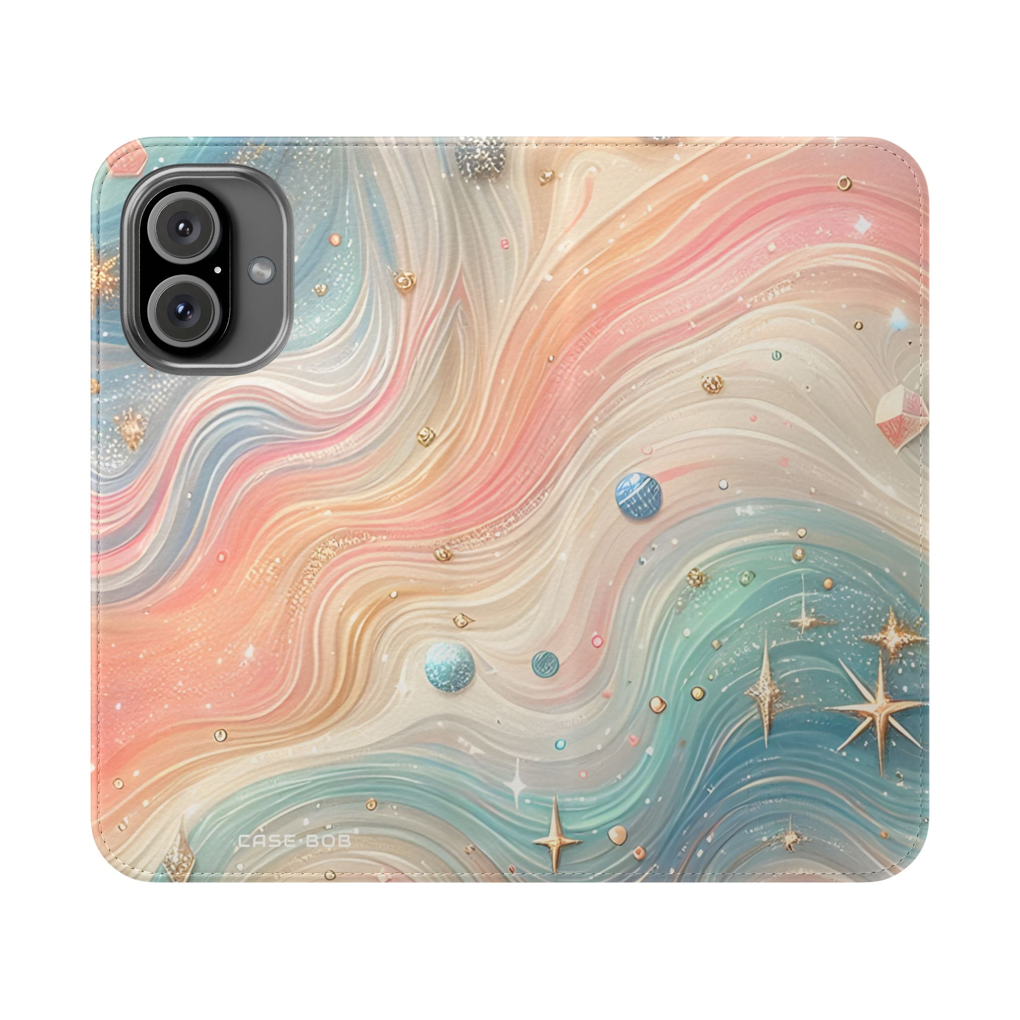 Celestial Waves - iPhone 16  Case - Wallet
