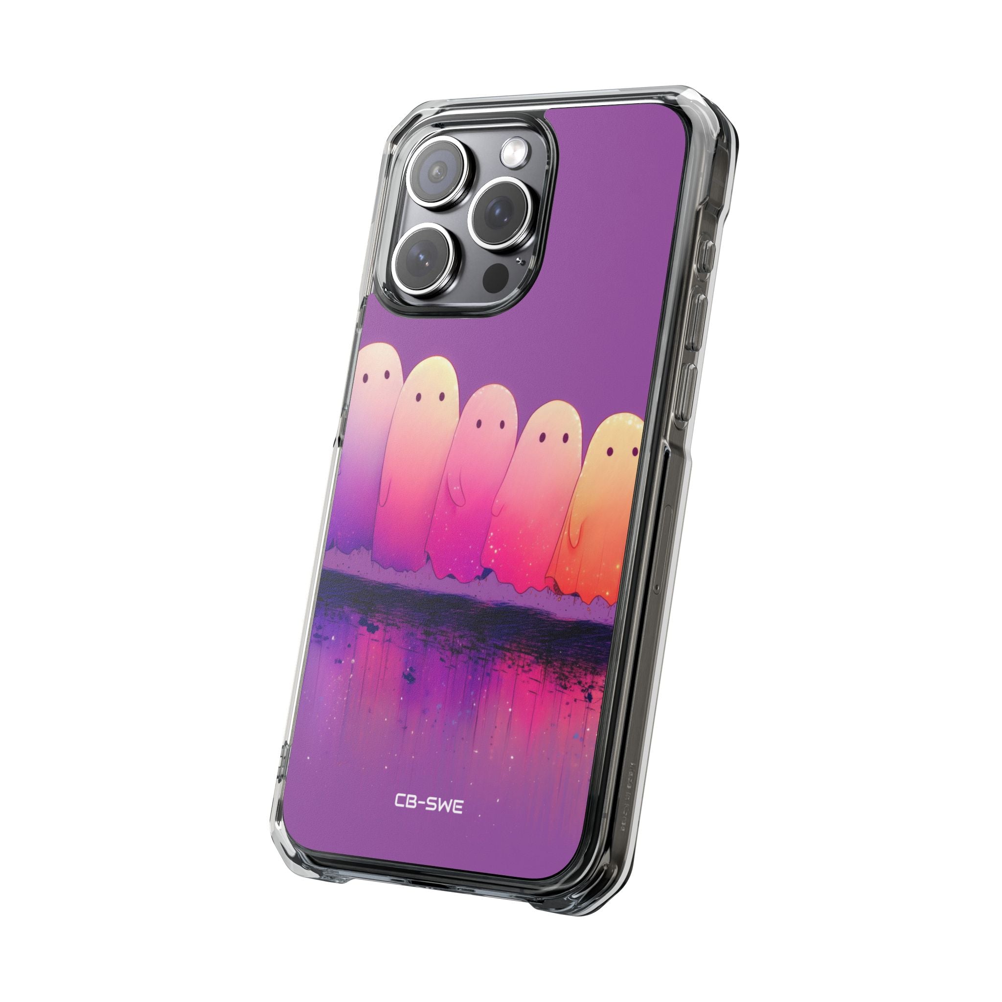 Ghosts Dance Playfully iPhone Case - Impact