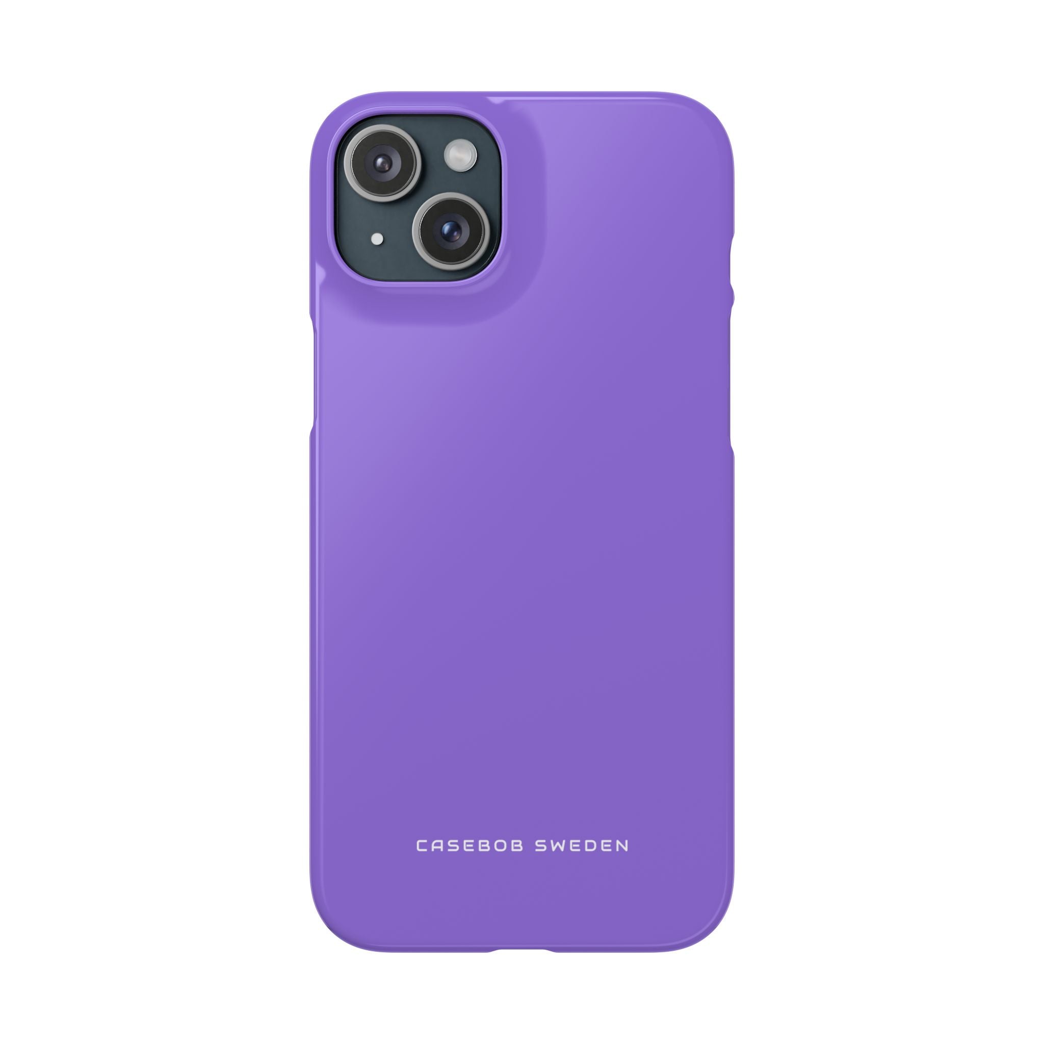 Medium Purple iPhone 15 - Slim Phone Case