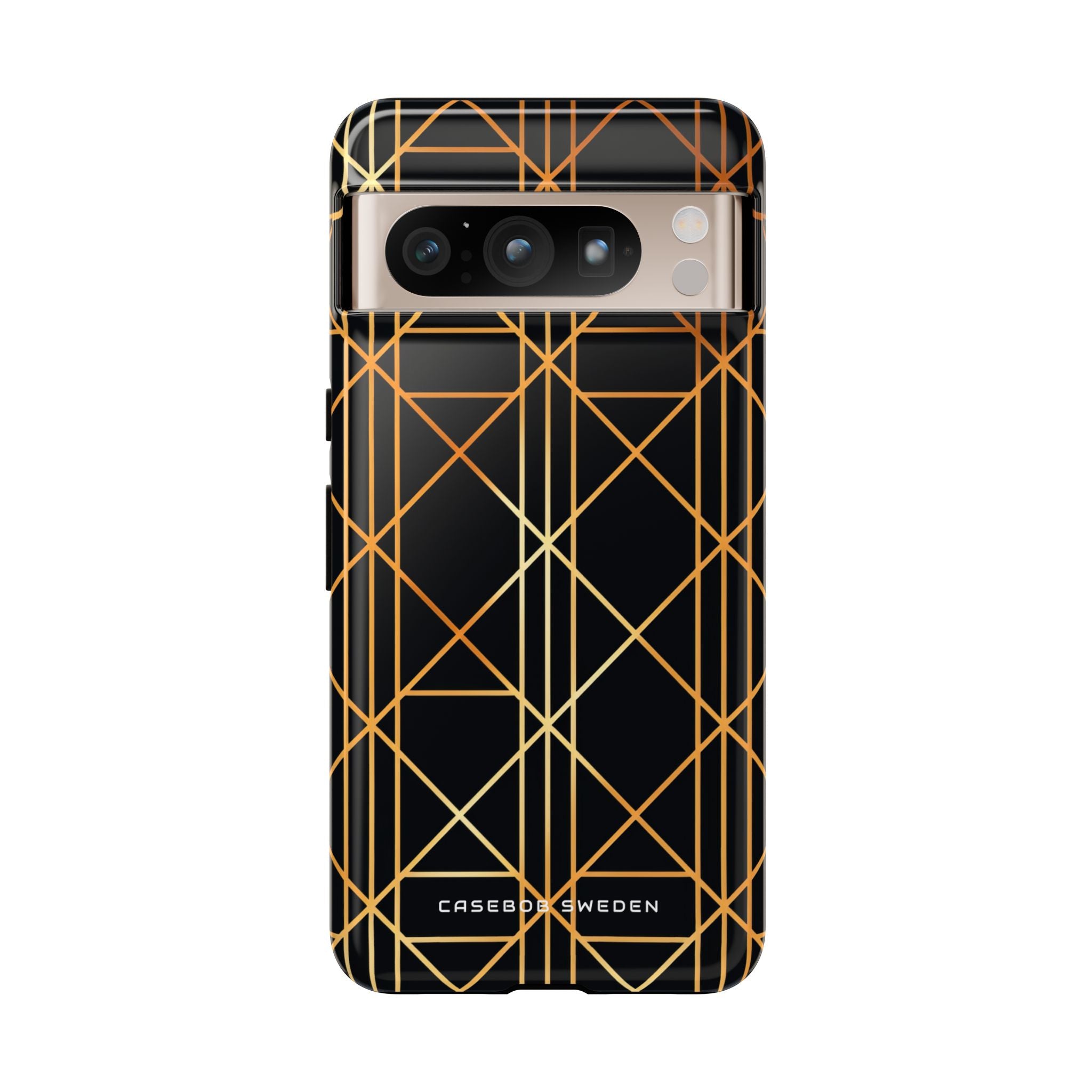 Golden Geometric Elegance Google Pixel 8 - Tough Phone Case