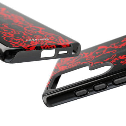 Crimson Spiral Samsung S25 Ultra Case - Tough
