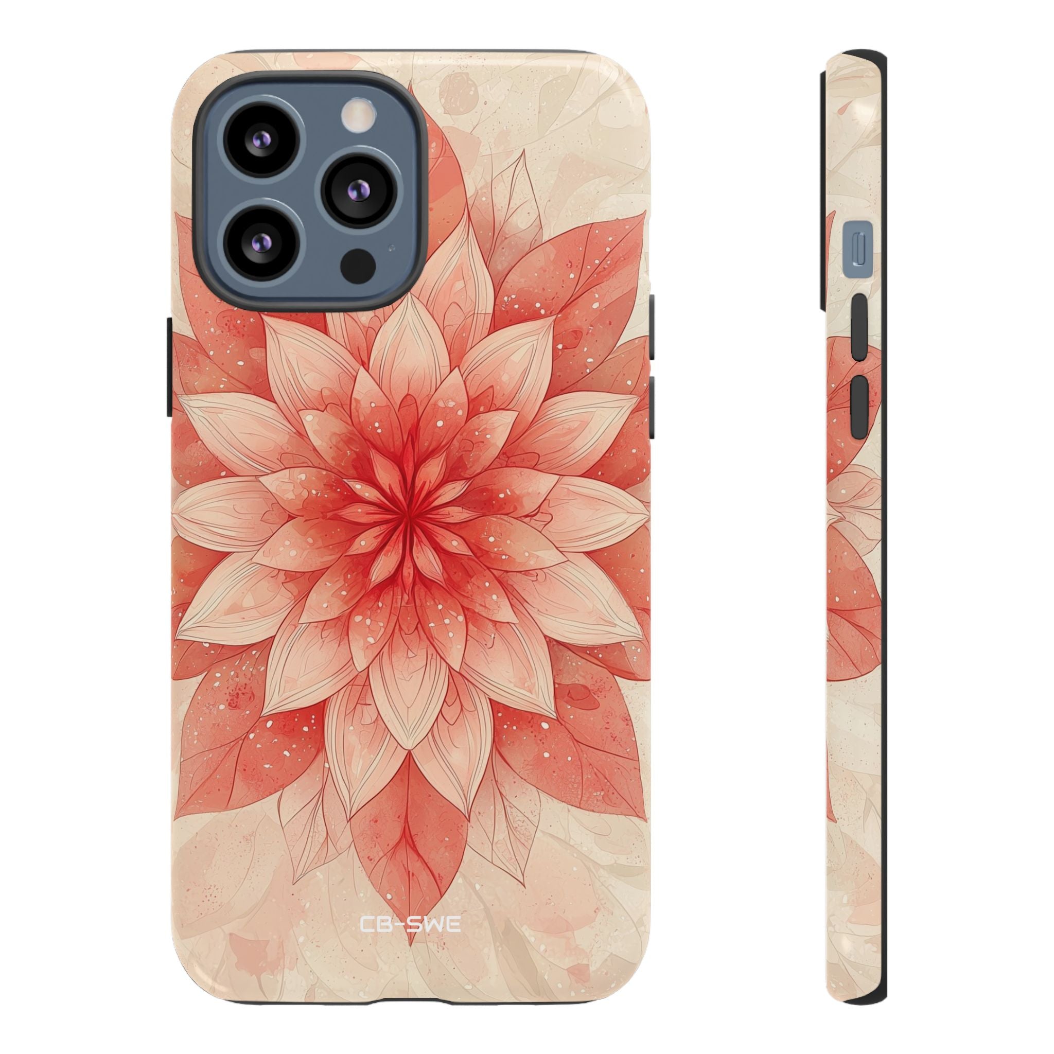 Floral Harmony Glows - iPhone Case