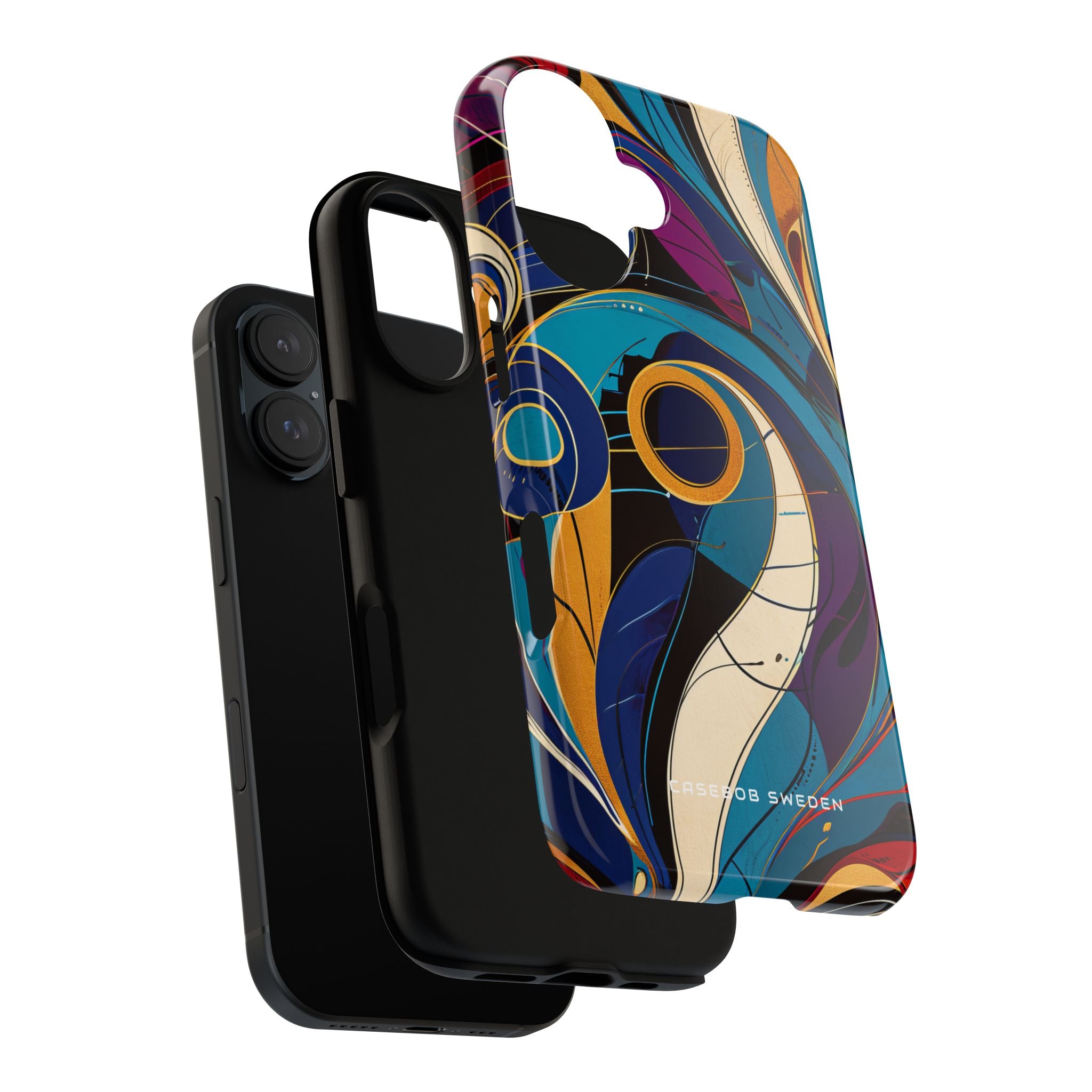 Vintage Vortex Harmony iPhone 16 - Tough Phone Case