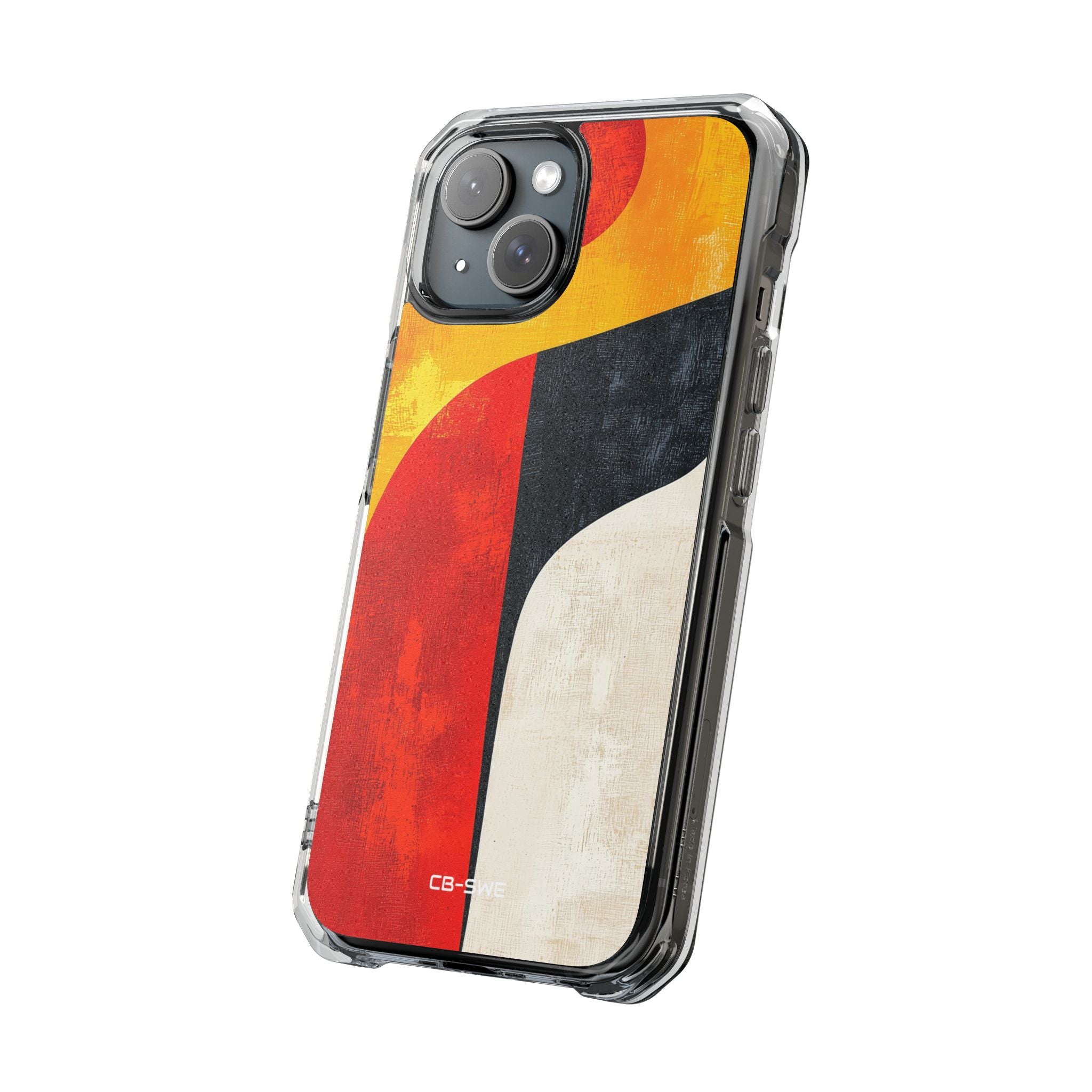 Vibrant Flowing Shapes iPhone Case - Impact