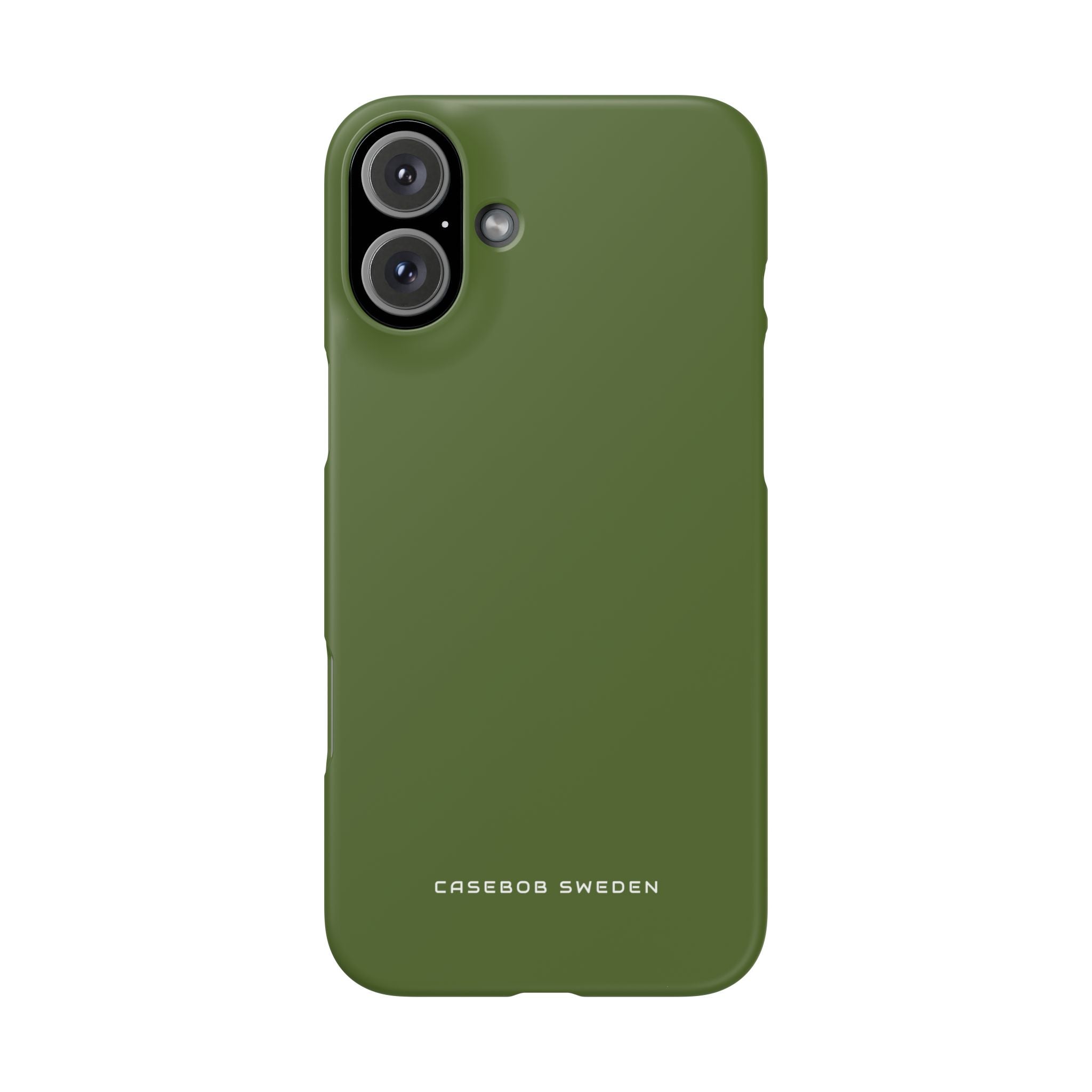 Dark Olive Green iPhone 16 - Slim Phone Case