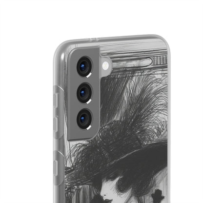 Timeless Elegance in Monochrome Samsung S21 - Flexi Phone Case