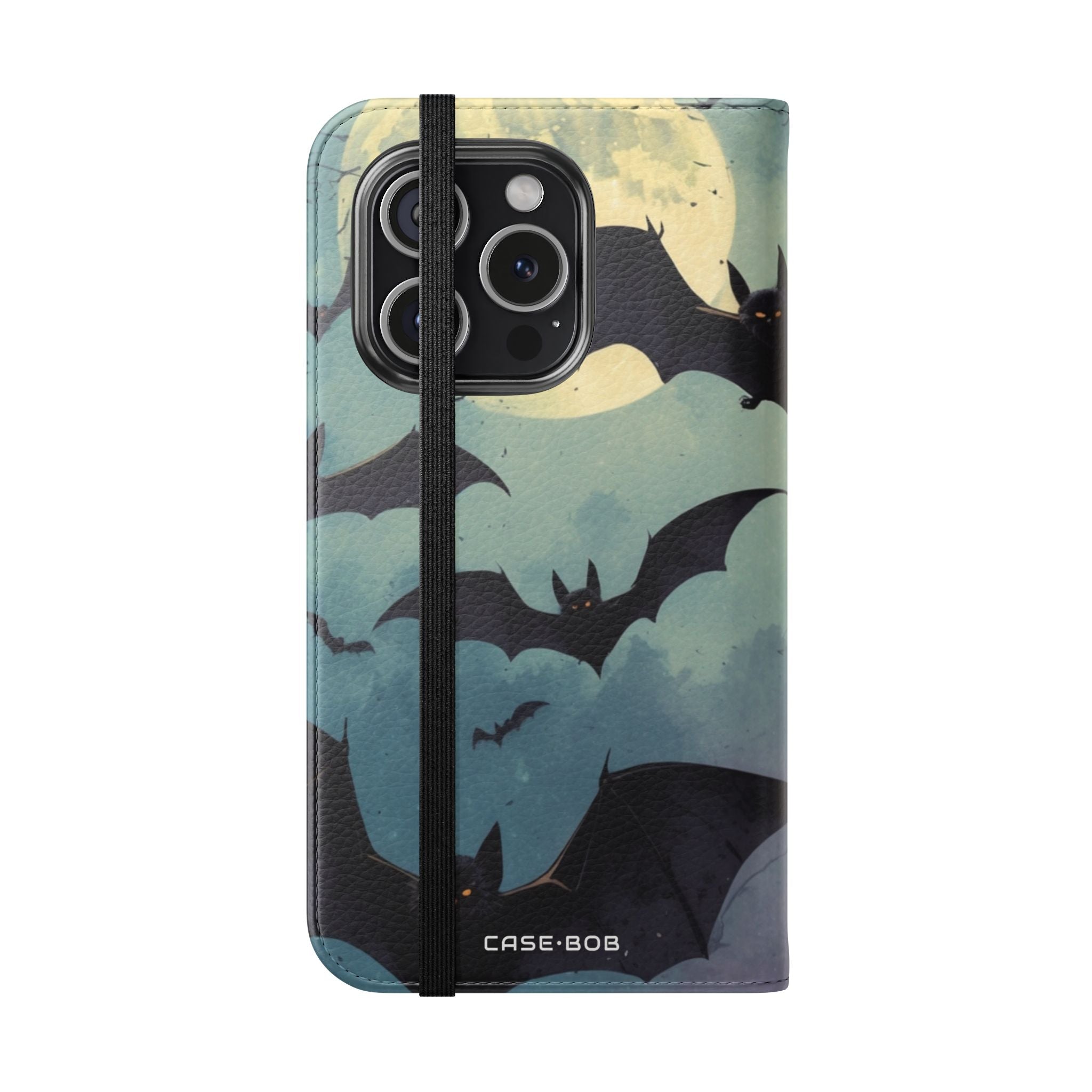 Glowing Bat Wings - iPhone 15 Pro Case - Wallet