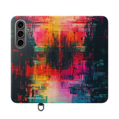 Neon Prism - Samsung S24 Plus Case - Wallet