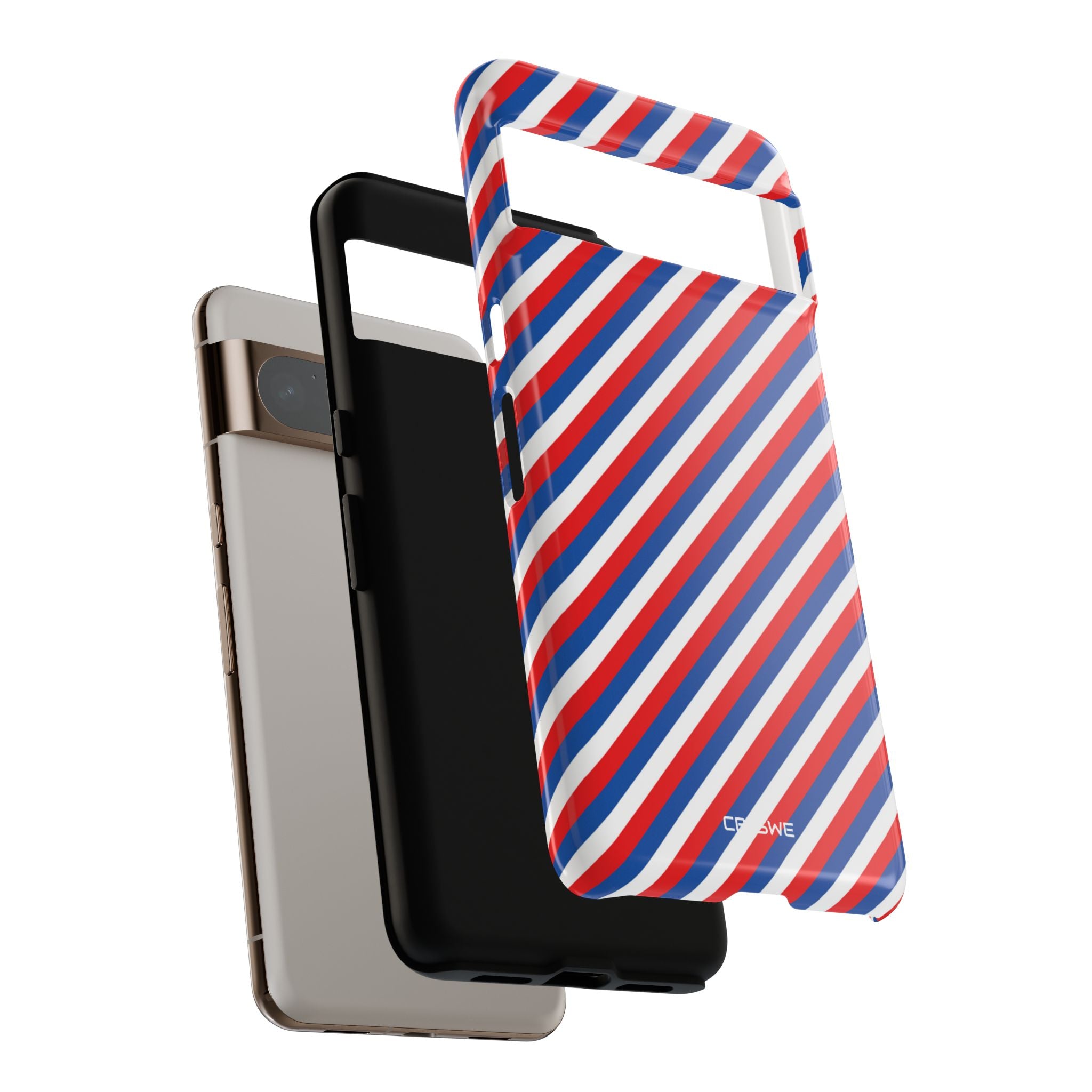 Striped Freedom Wave - Google Pixel Case