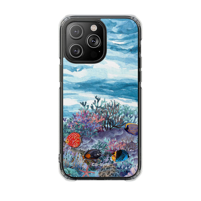 Aquatic Life Watercolors iPhone Case - Impact