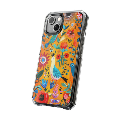 Colorful Birds Bloom iPhone 14 Case - Impact