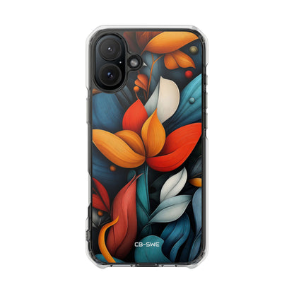 Vibrant Floral Harmony iPhone Case - Impact