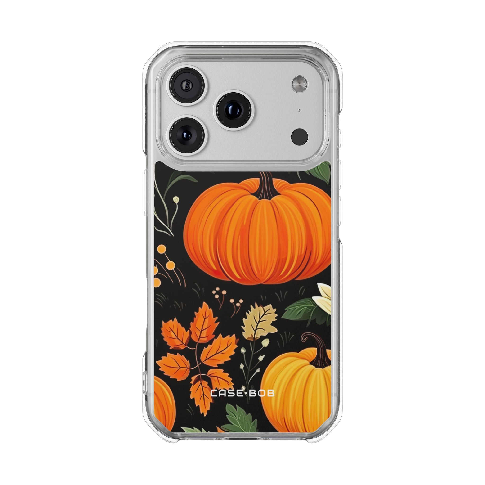 Pumpkin Glow iPhone 17 Pro Case - Impact