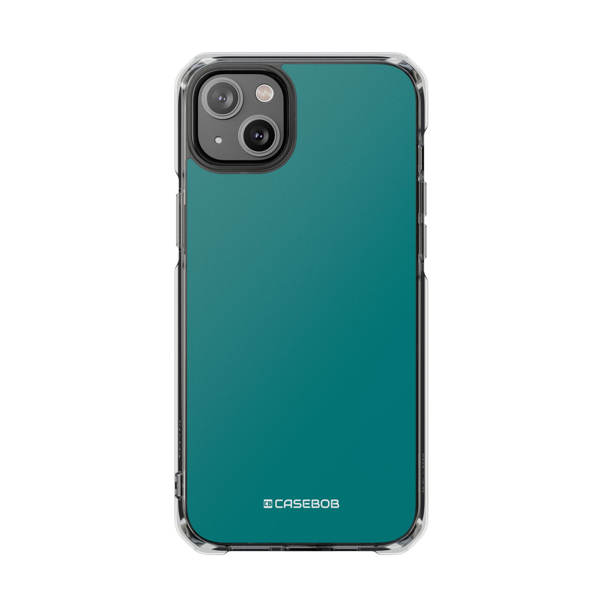 Teal | Phone Case for iPhone (Clear Impact Case - Magnetic)