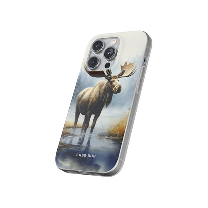 Moose Reflection iPhone 14 Pro Case - Soft