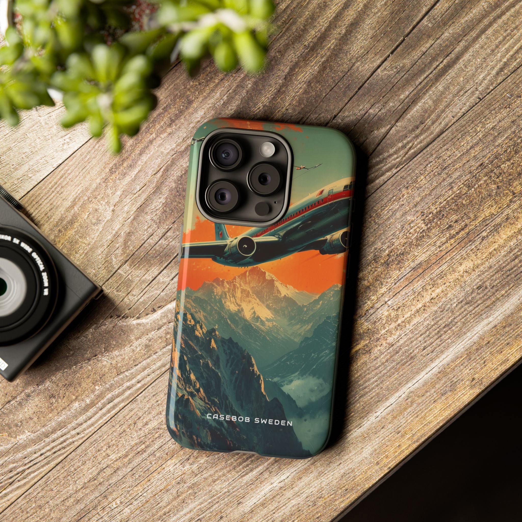 Vintage Skyward Adventure iPhone 15 - Tough Phone Case