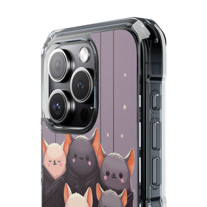 Playful Bats Hang iPhone Case - Impact