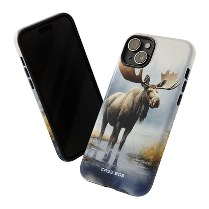 Moose Reflection iPhone 15 Plus Case - Tough