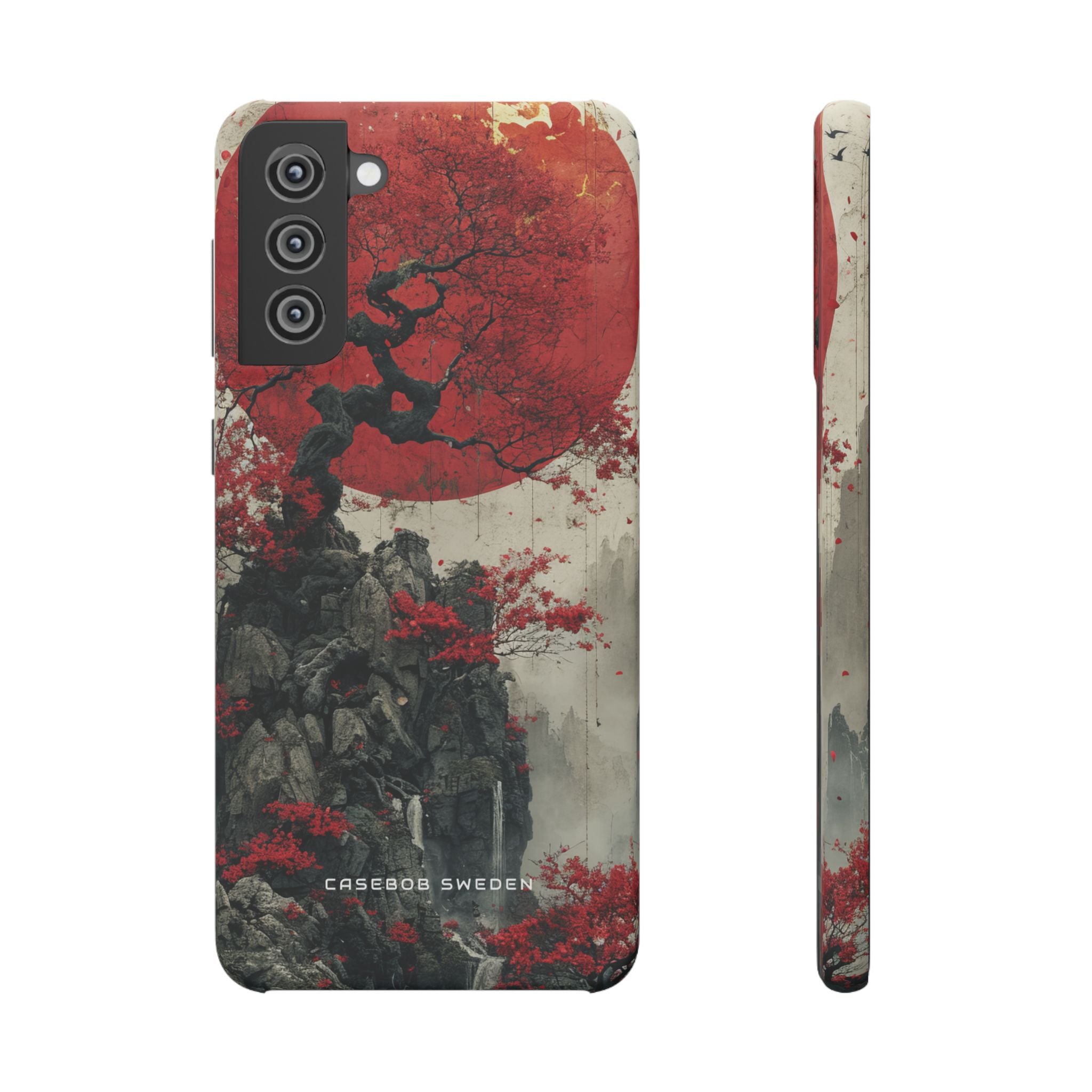 Zen Serenity in Red Harmony Samsung S21 - Slim Phone Case