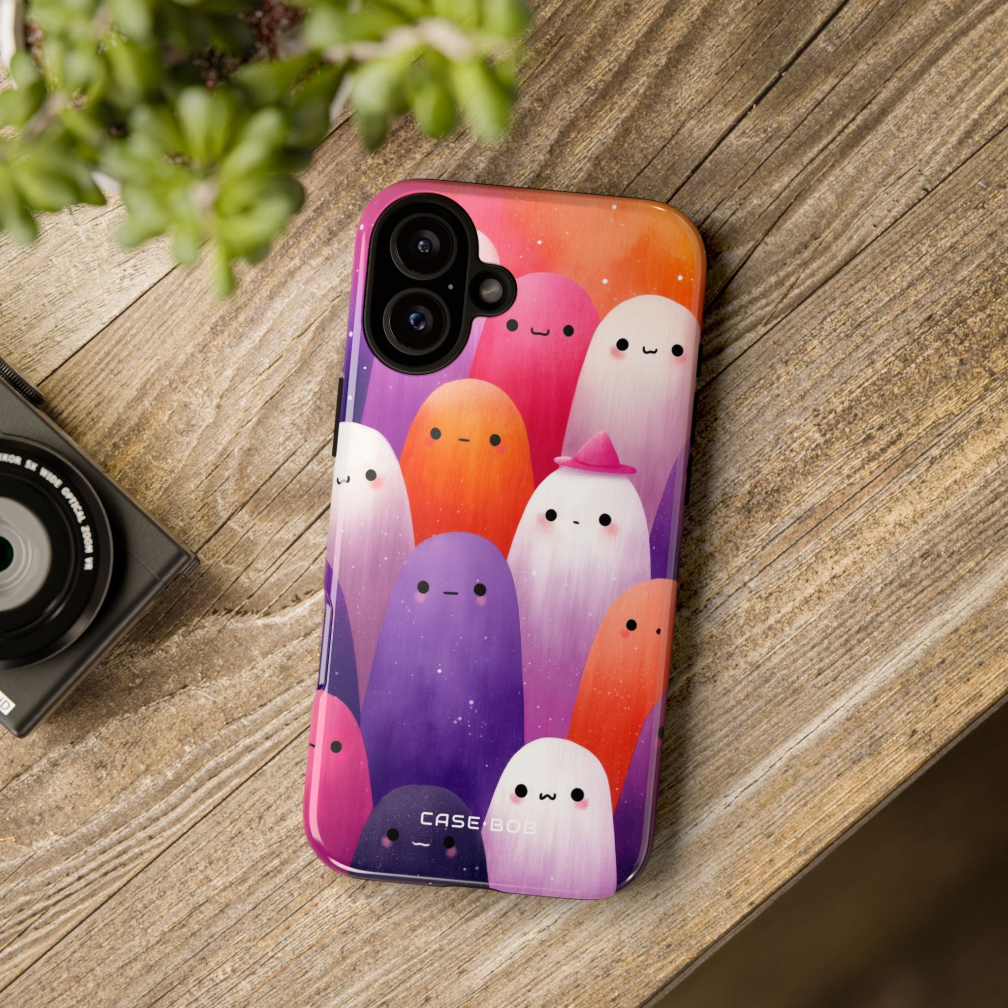 Ghostly Glow iPhone 16 Plus Case - Tough