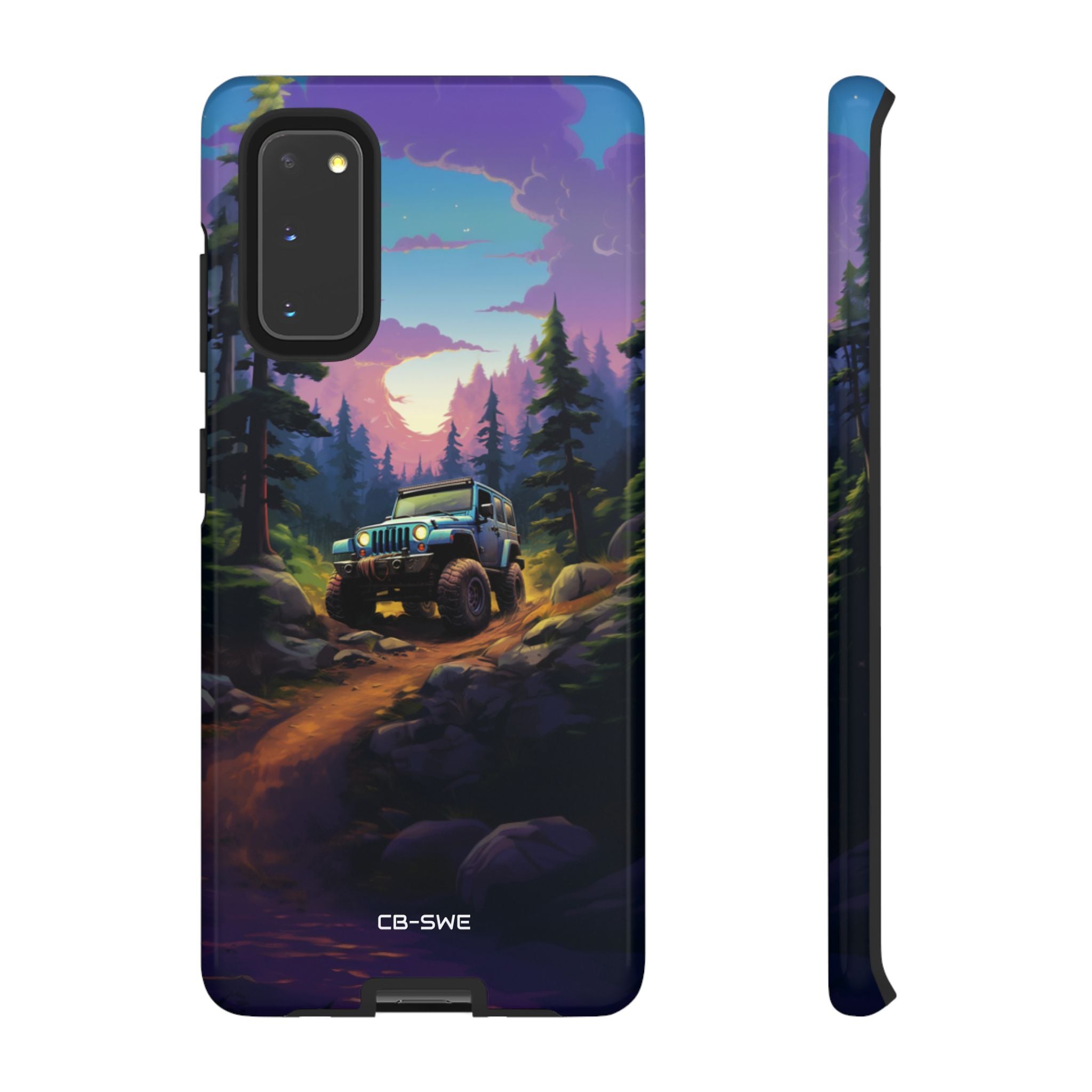 Sunset Forest Drive - Samsung Case