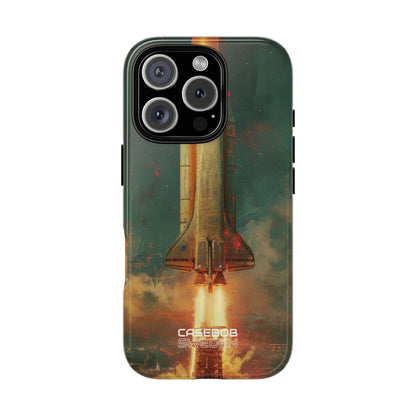 Cosmic Shuttle Ascent iPhone 16 - Tough