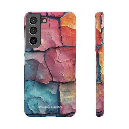 Cracked Earth Mosaic - Slim Samsung S22 Phone Case