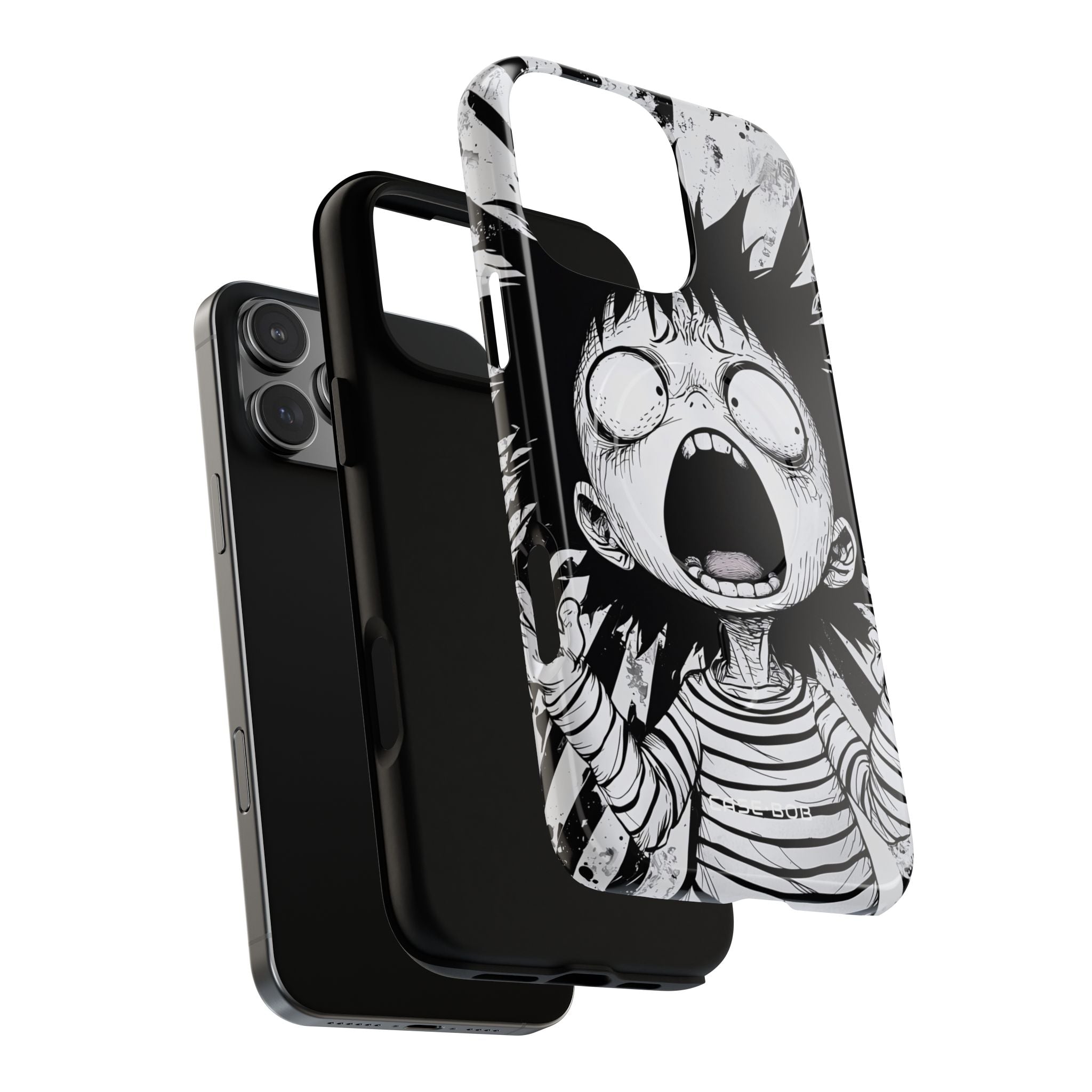 Screaming Stripes iPhone 16 Pro Max Case - Tough+