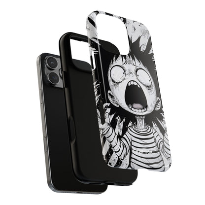 Screaming Stripes iPhone 16 Pro Max Case - Tough+