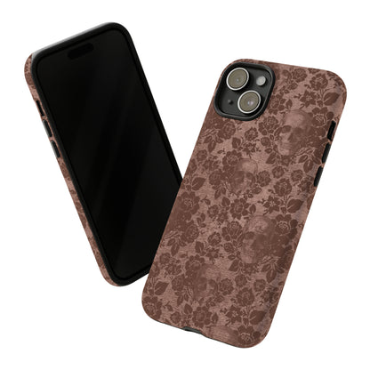 Firegrunge Gothic Flower - Protective Phone Case