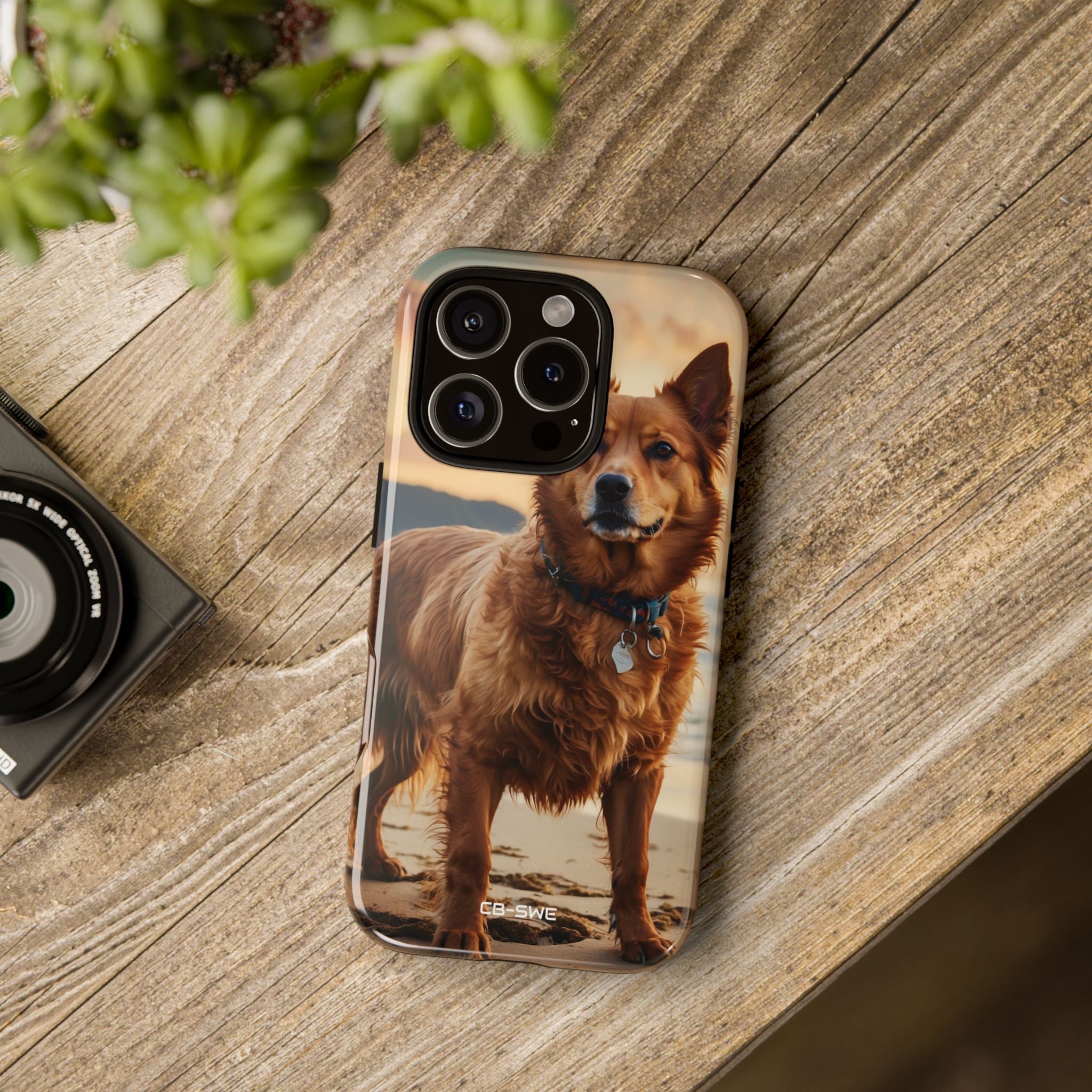 Golden Dog Plays - iPhone Case