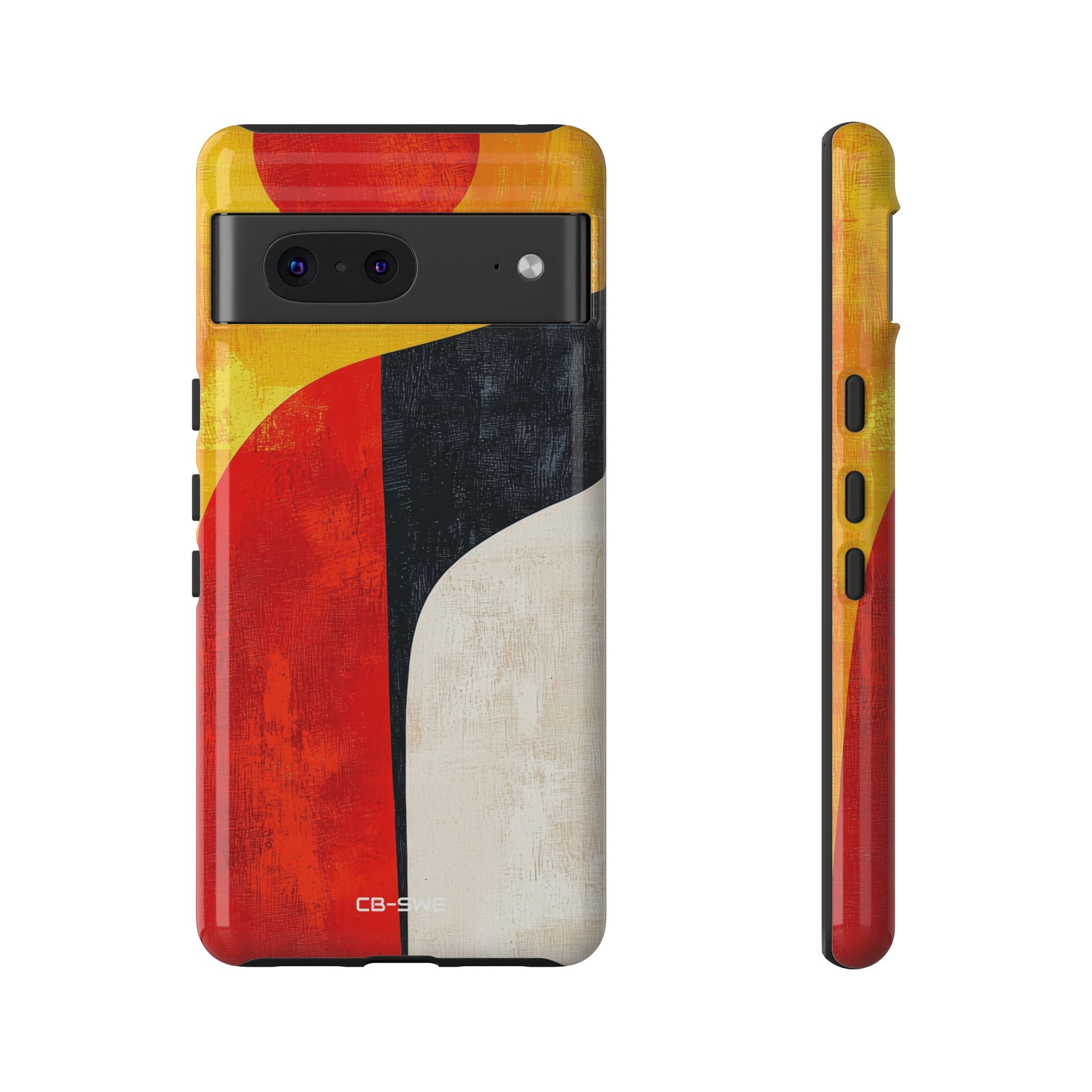 Vibrant Flowing Shapes - Google Pixel Case