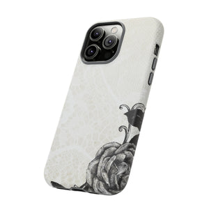 Rosett Gothic Flower - Protective Phone Case