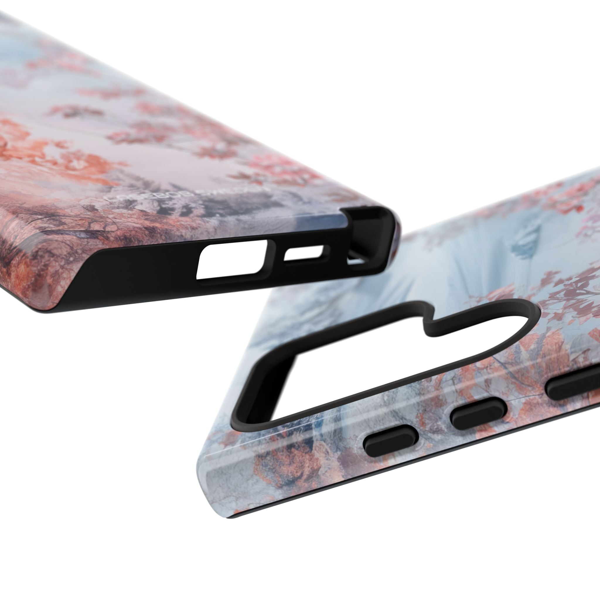 Floral Serenity Case - Tough Samsung S24 Phone Case