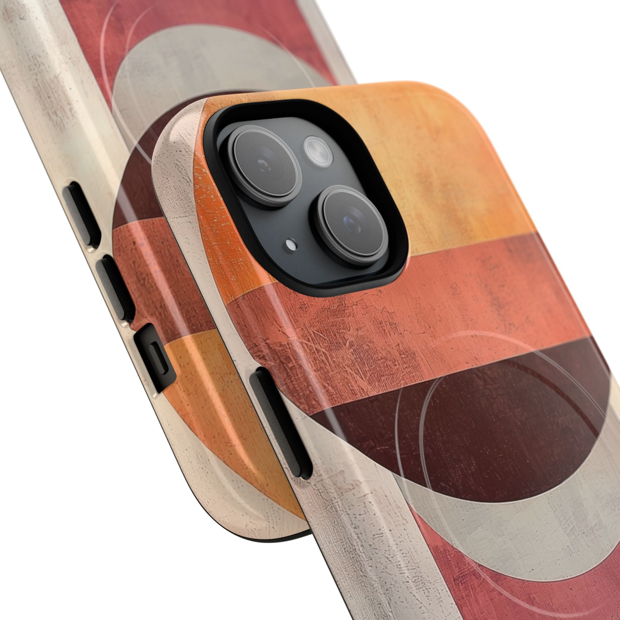 Sunset Orb iPhone 15 Case - Tough+