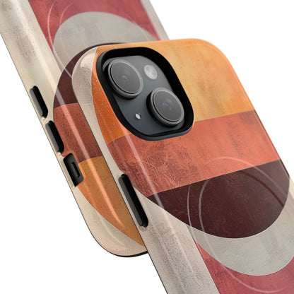 Sunset Orb iPhone 15 Case - Tough+