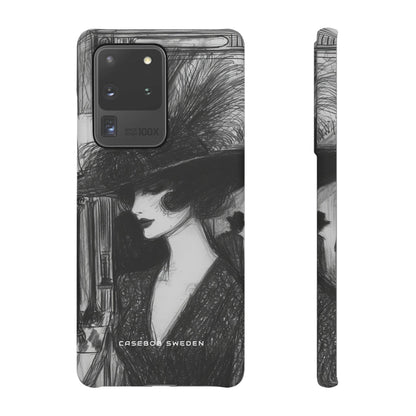 Timeless Elegance in Monochrome Samsung S20 - Slim Phone Case