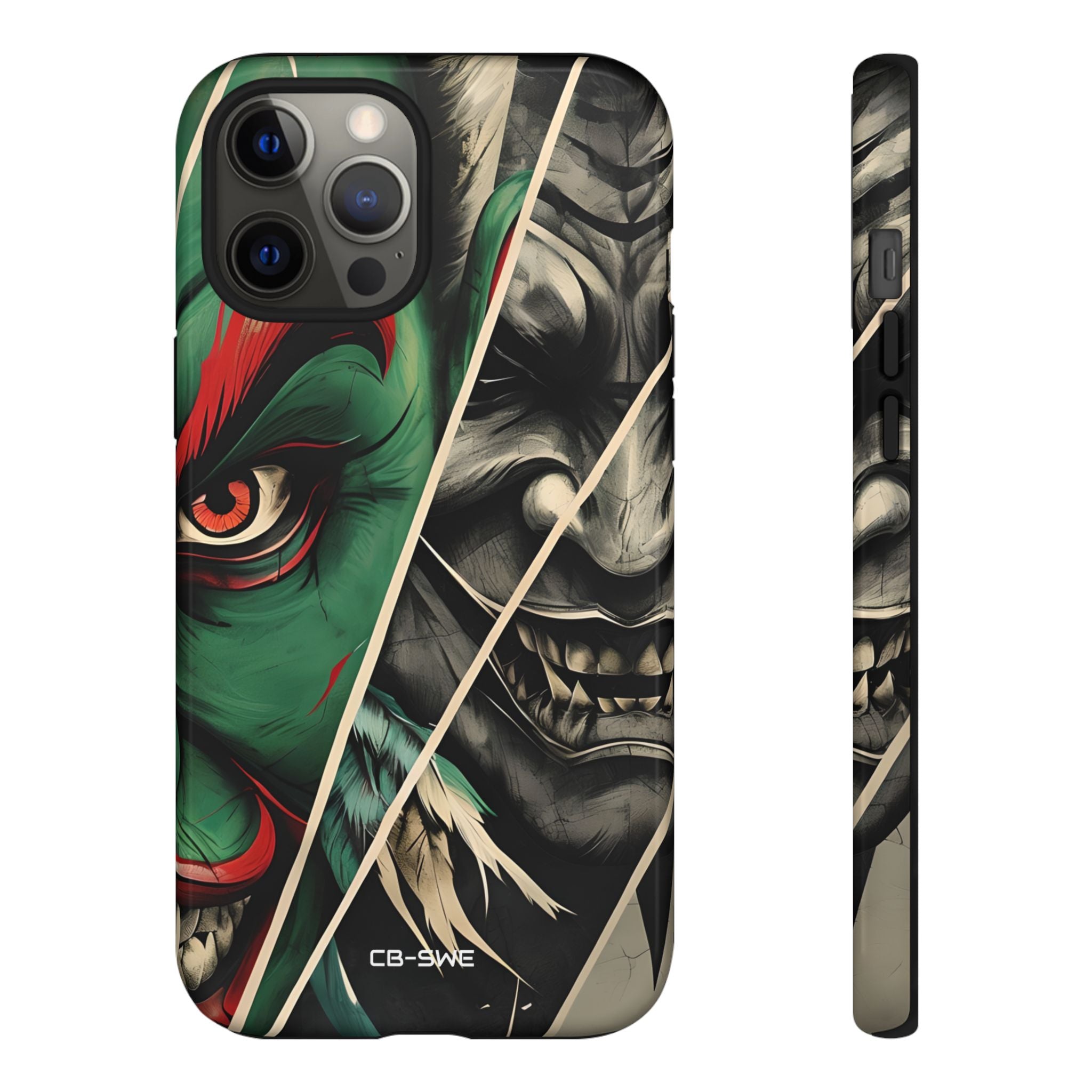 Demonic Panels Clash - iPhone Case