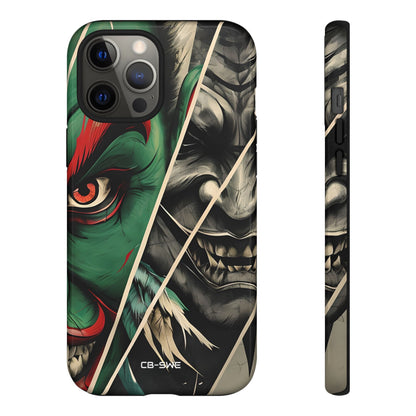 Demonic Panels Clash - iPhone Case