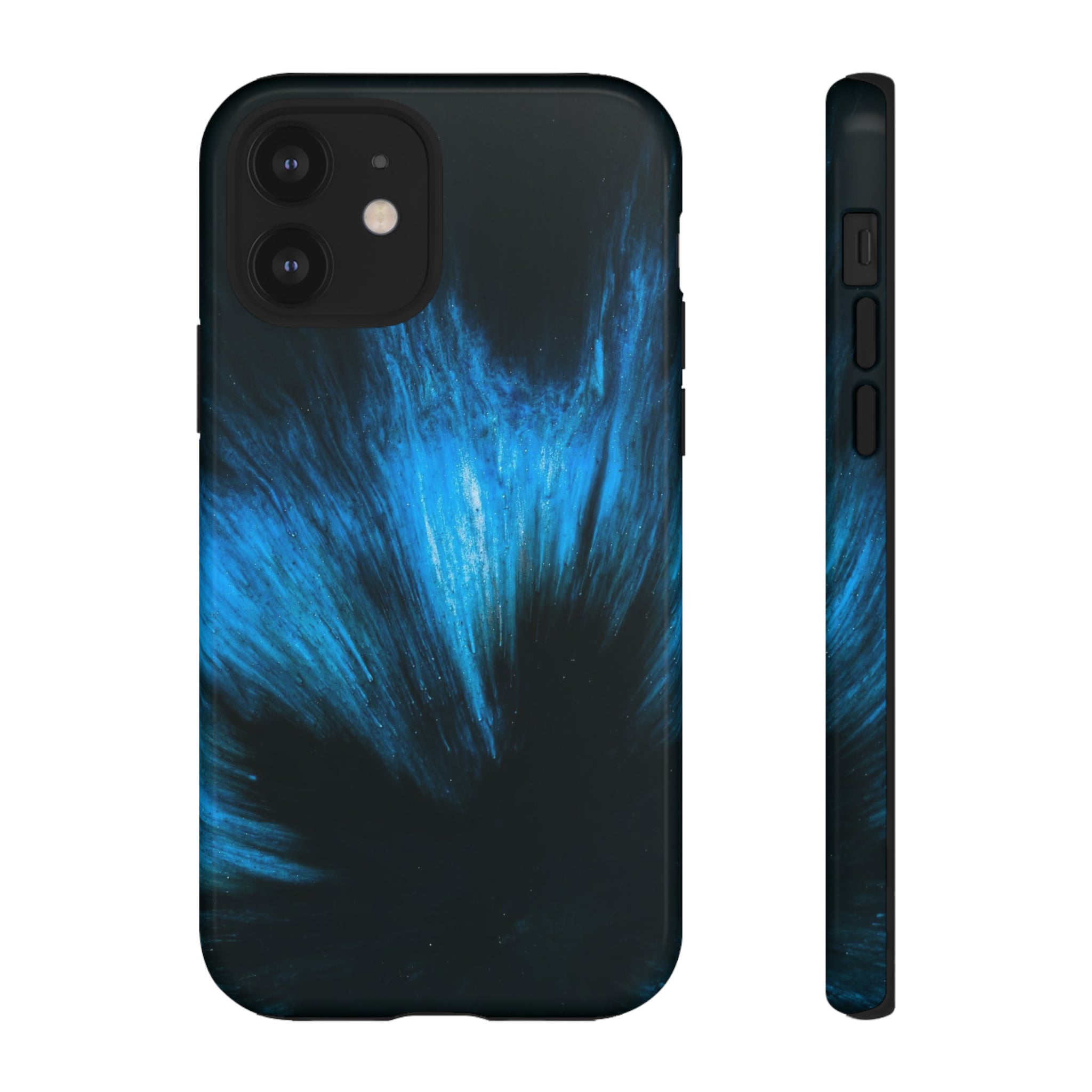 Midnight Shadow Ink Art - Protective Phone Case