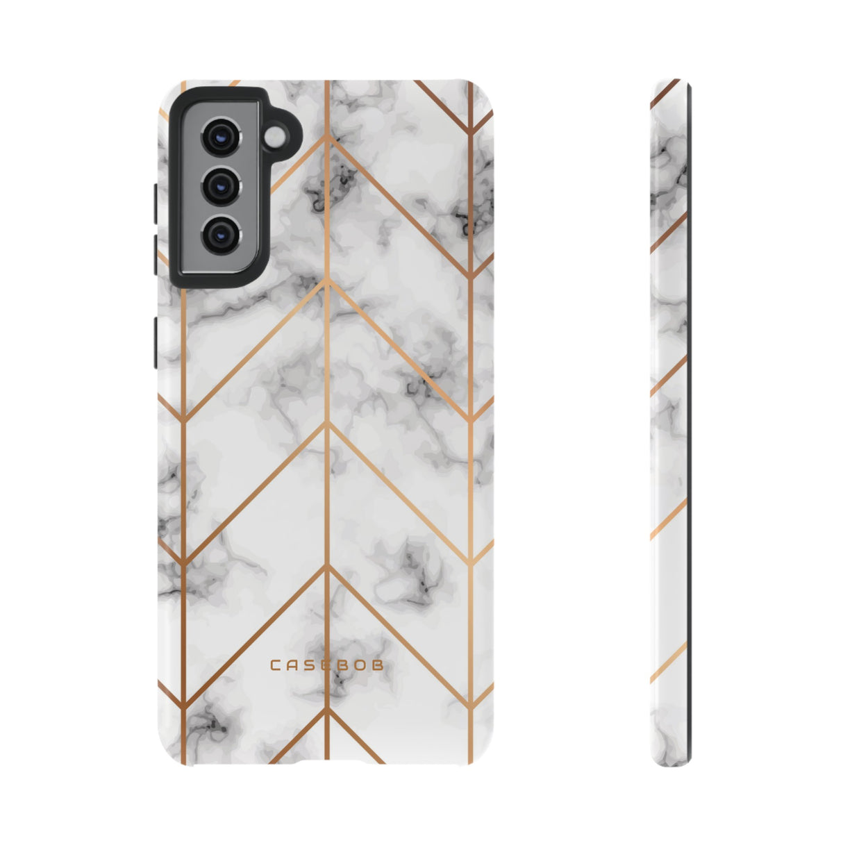 Golden Marble Phone Case - Protective - Protective Phone Case