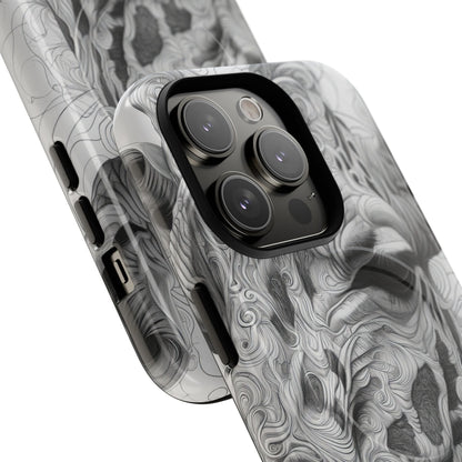 Swirling Giraffe Art iPhone 14 - Tough+