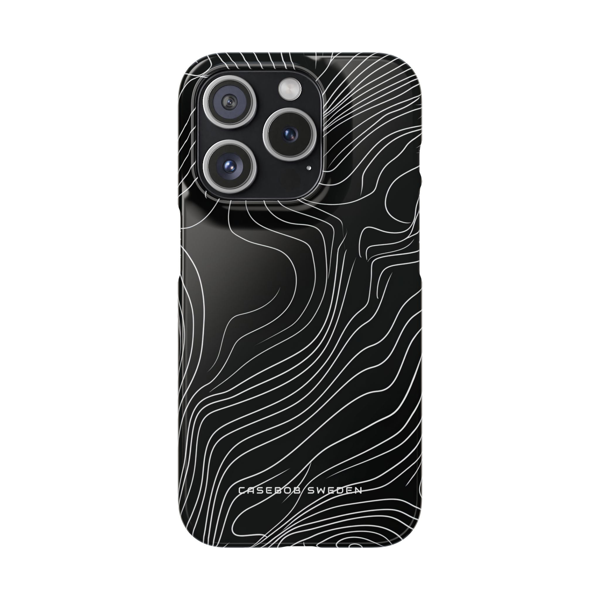 Contour Waveform Flow iPhone 15 - Slim Phone Case