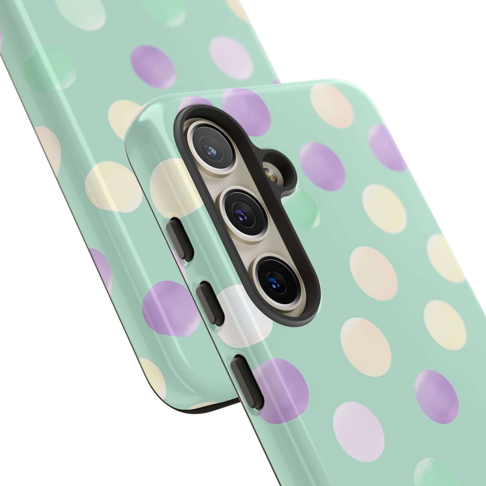 Pastel Polka Dots - Tough Samsung S24 Phone Case