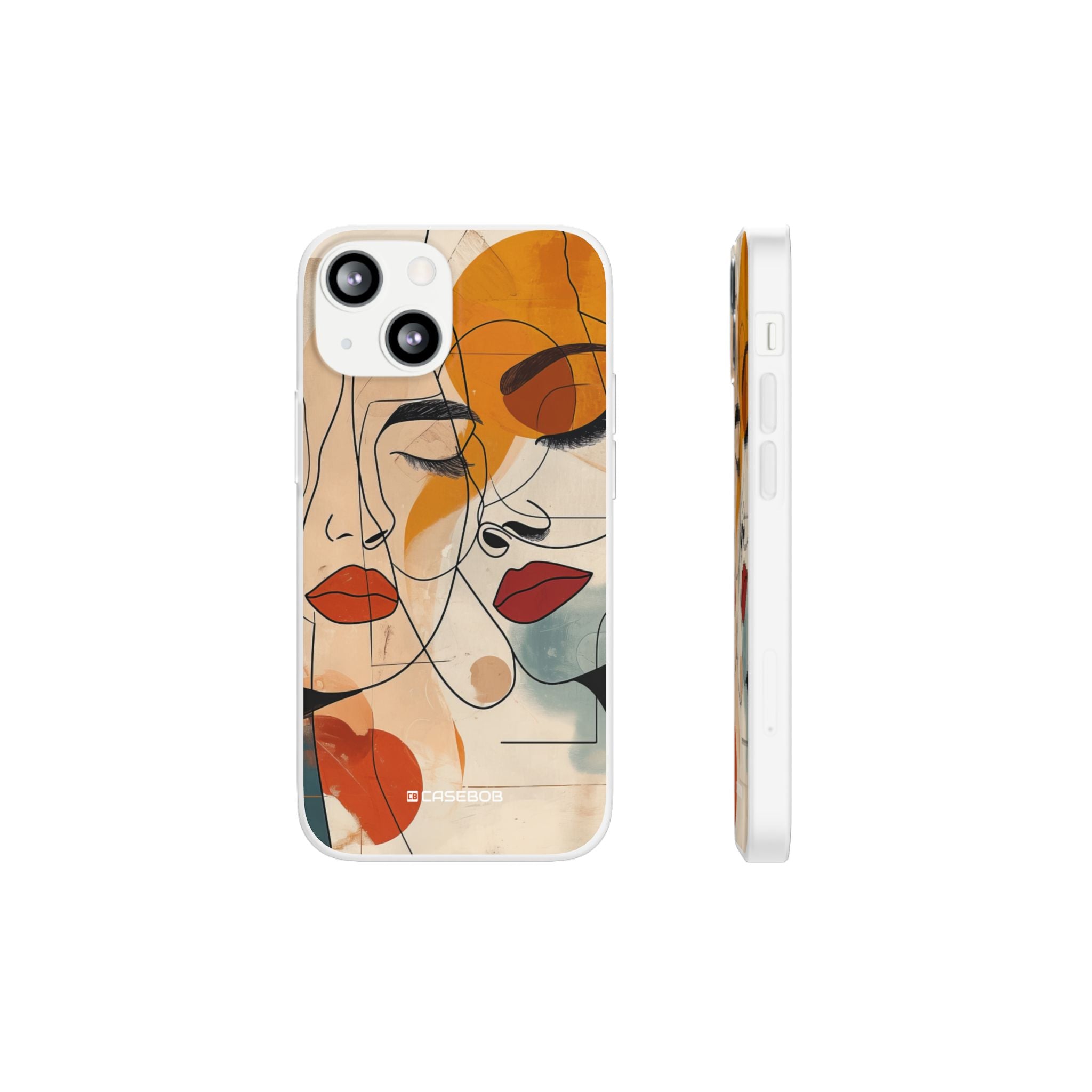 Serene Overlap | Flexible Phone Case for iPhone