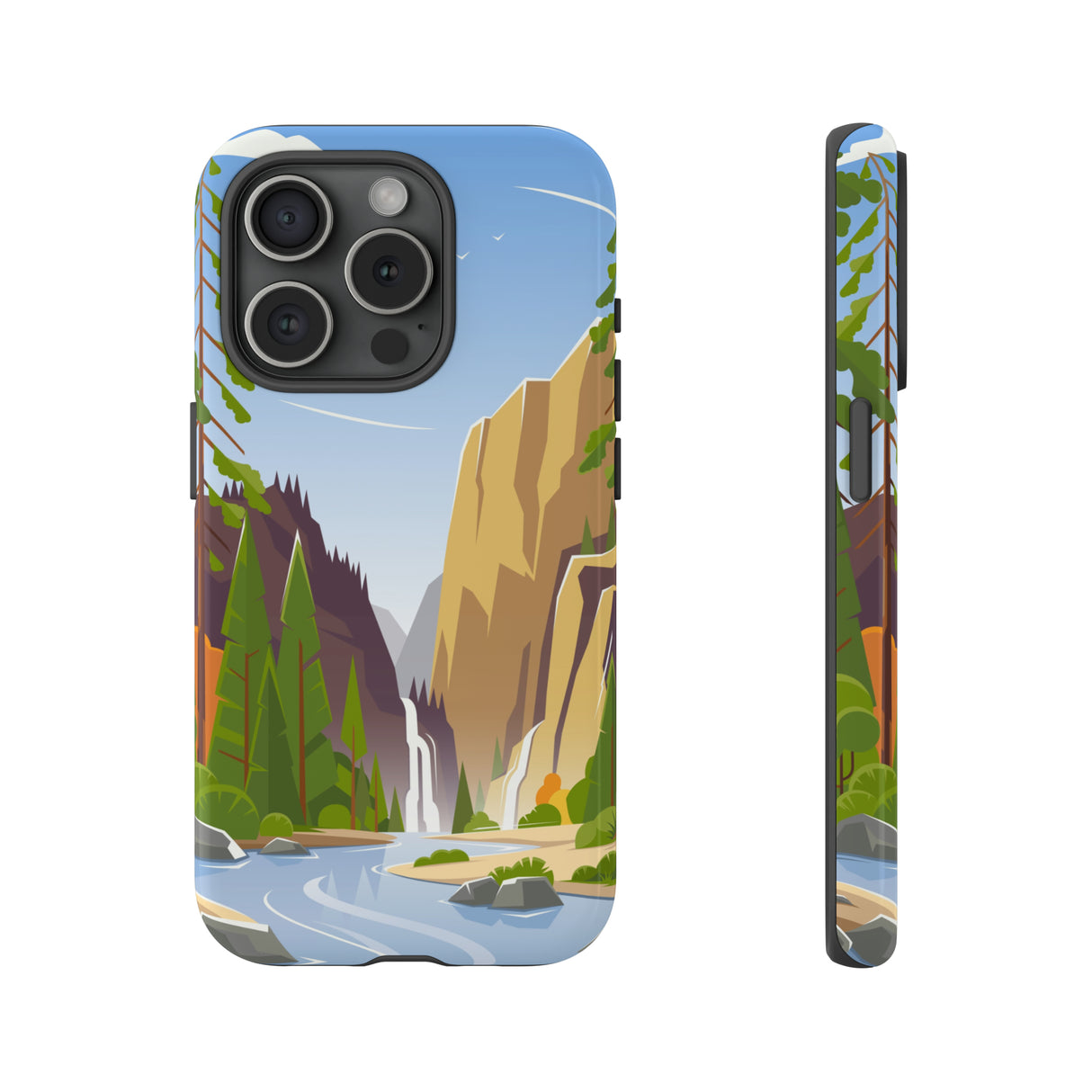 Waterfall at National Park - Protective Phone Case