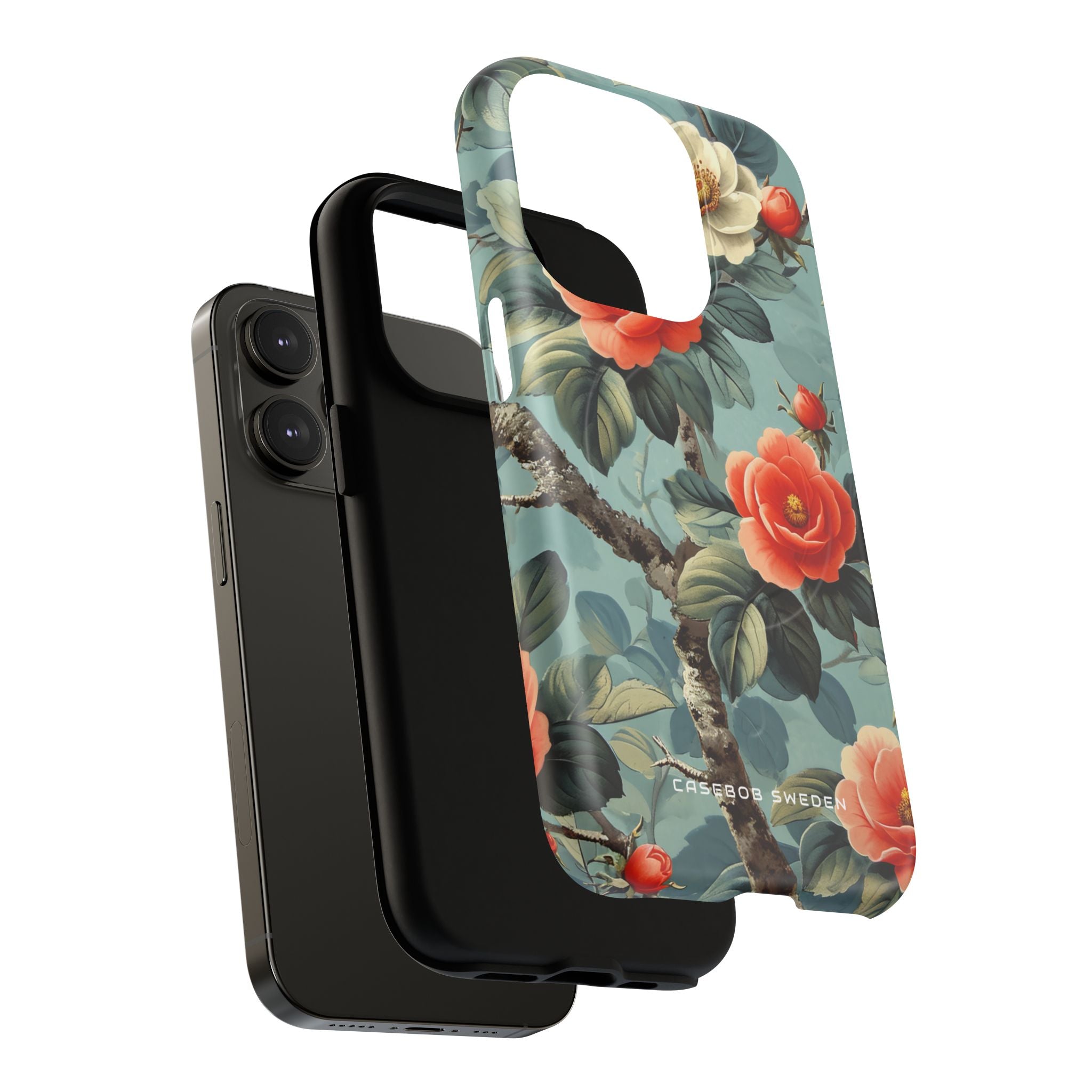 Vintage Floral Romance iPhone 14 | Tough+ Phone Case