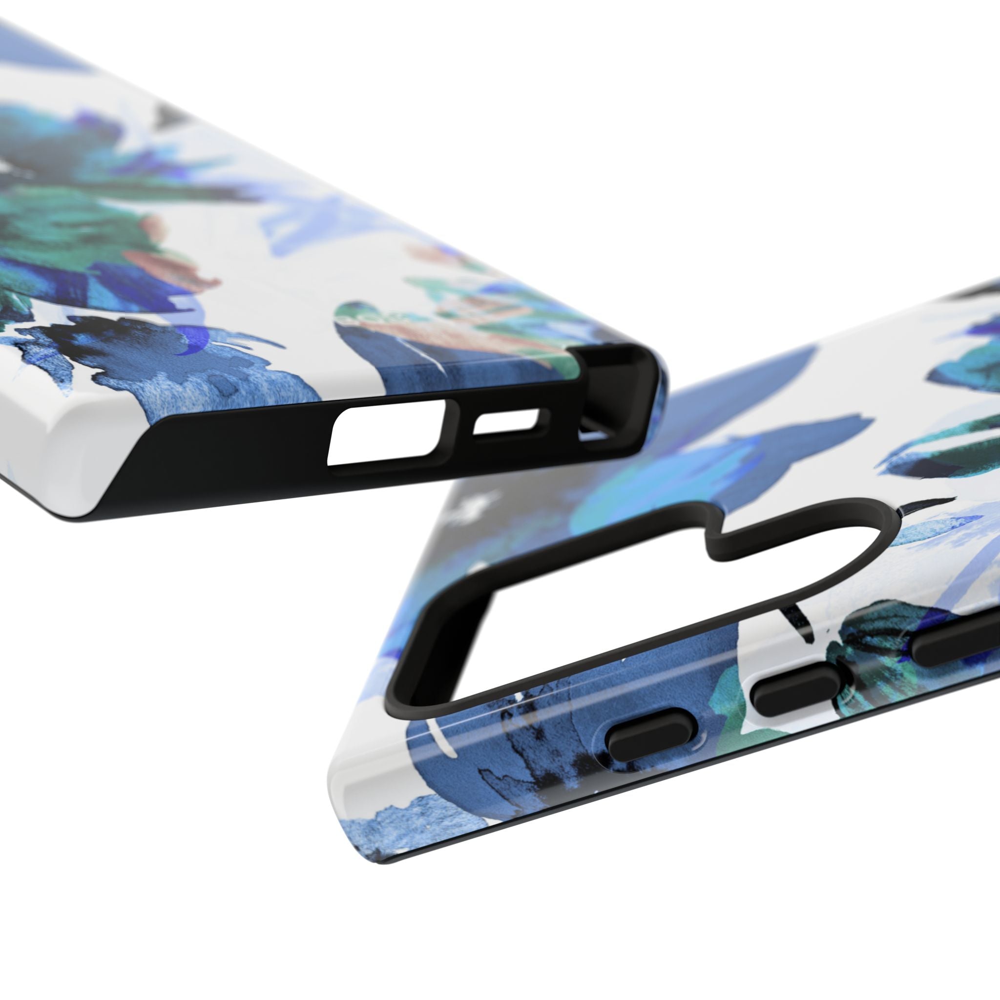 Blue Blossom Radiance Samsung S24 Ultra Case - Tough